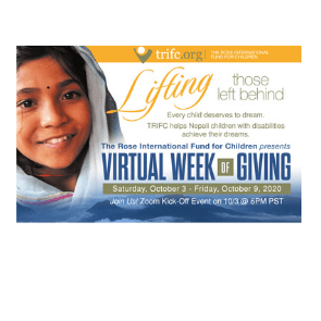 The Rose International Fund for Children Week of Giving 2020