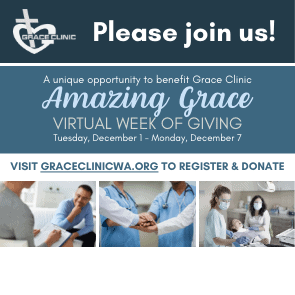 Grace Clinic’s Amazing Grace Virtual Week of Giving 2020