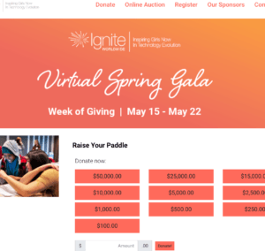 IGNITE Worldwide Virtual Spring Gala 2020