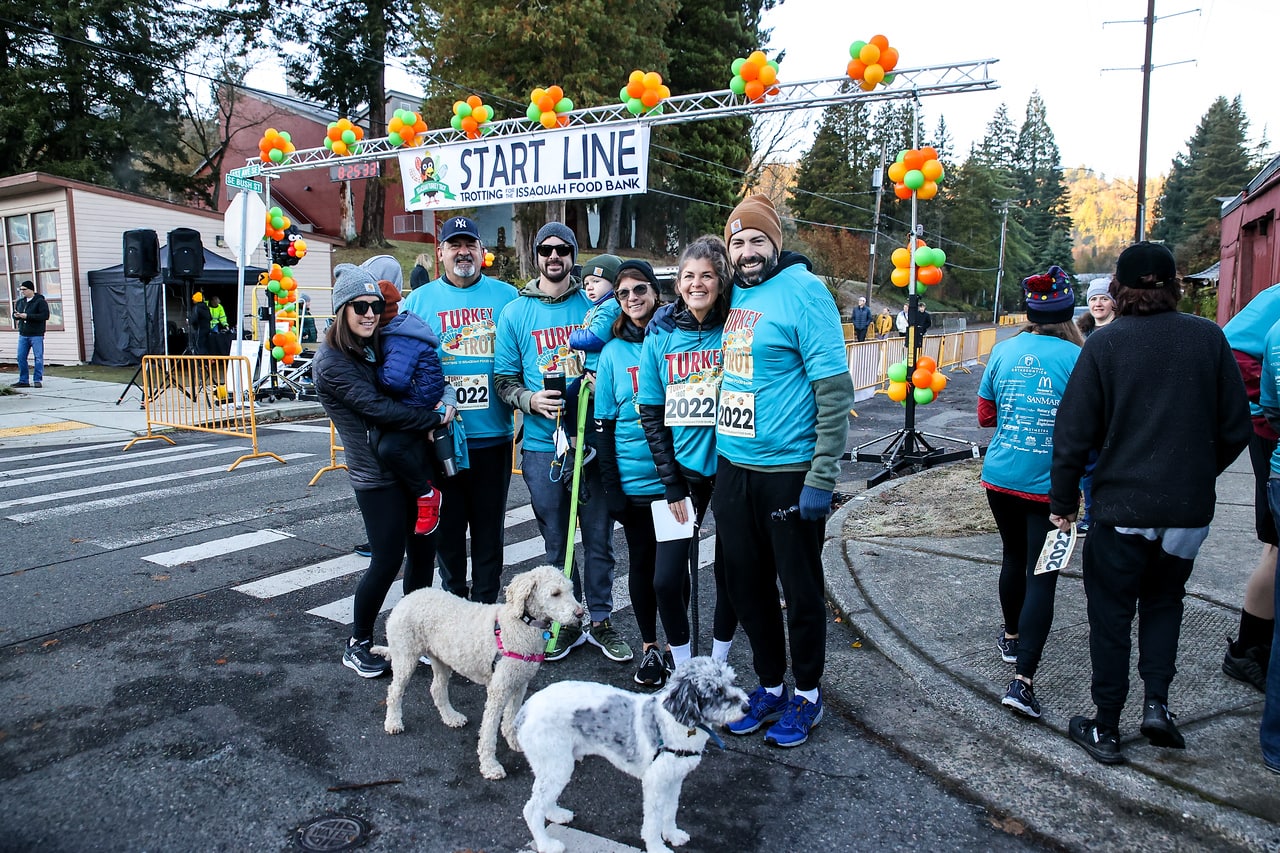 Issaquah Food and Clothing Bank’s 2022 Turkey Trot 5K